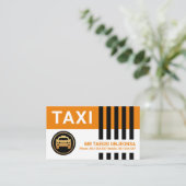 Speciale Hackney Carriage Lines Visitekaartje (Staand voorkant)