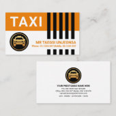 Speciale Hackney Carriage Lines Visitekaartje (Voorkant / Achterkant)