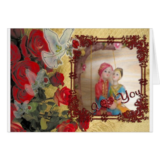 Speciale Happy Valentijn-liefhebbers (Voorkant Horizontaal)