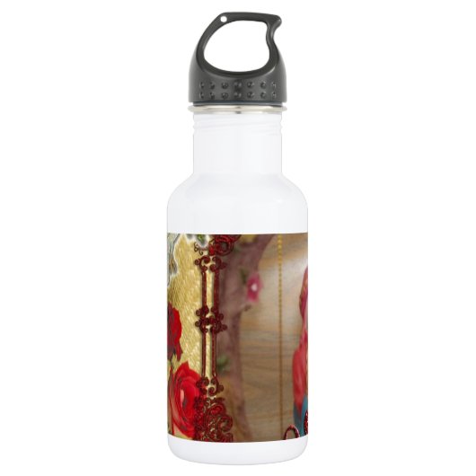 Speciale Happy Valentijn-liefhebbers Waterfles (Voorkant)