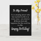 SPECIALE KAART VOOR DE BIRTHDAG VAN DE "SPECIALE"  (Gele Bloem)