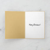 Speciale kerstboom met rode Ornamenten Kaart (Binnen)