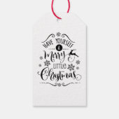 Speciale kerstExpress-levering Cadeaulabel (Achterkant)