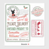 Speciale kerstkerstkerstkerstkerstkerstbestelling  sticker (Vel)