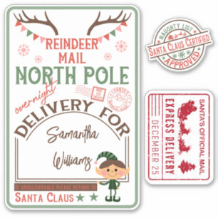 Speciale kerstkerstkerstkerstkerstkerstbestelling sticker