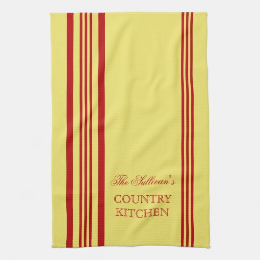 Speciale keukenhanddoeken in Franse stijl Stripe (Verticaal)