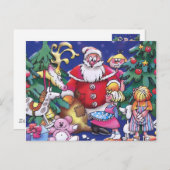 Speciale Kinder kerst Feestdagenkaart (Voorkant / Achterkant)