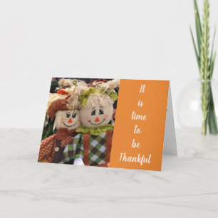 SPECIALE KLEINE JONGEN THANKSGIVING FEESTDAGEN KAART