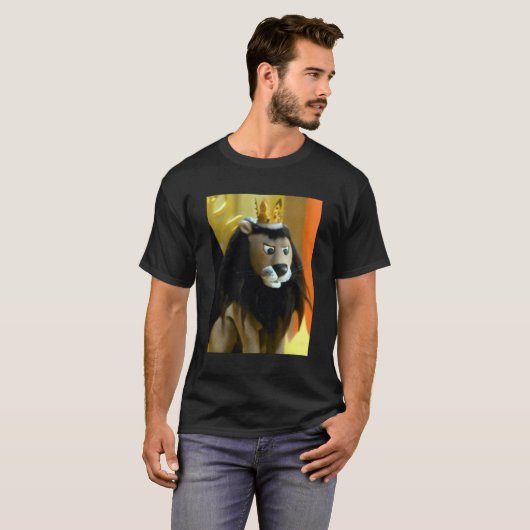 Speciale Koning Moonracer Lion-Island van Misfit S T-shirt (Voorkant volledig)