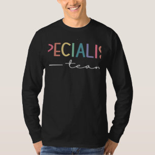 Speciale Leraren Team Specials Leraar Team T-shirt