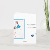 Speciale levering - Gefeliciteerd Kaart - Boy (Achterkant)