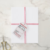 Speciale levering Noordpool Cadeaulabel (Met Touw)