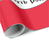 Speciale levering van het noordpoolrood cadeaupapier (Rol Hoek)