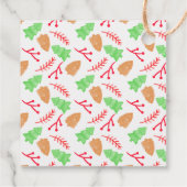 Speciale levering vanaf de kerstman bedankjes labels (Achterkant)