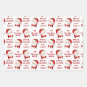 Speciale levering vanaf kerstset inpakpapier vel (Voorkant)