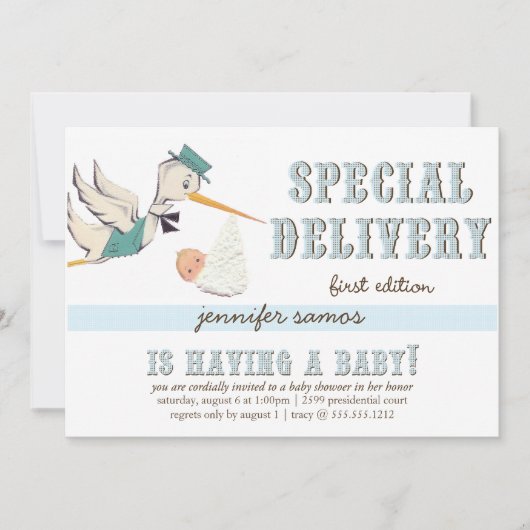 Speciale levering - winkel kaart (Voorkant)