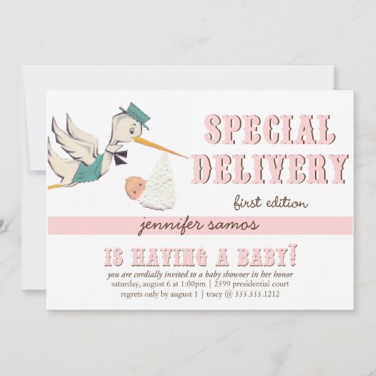 Speciale levering - winkel kaart (Voorkant)