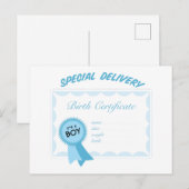 Speciale Leveringsjongen Briefkaart (Voorkant / Achterkant)