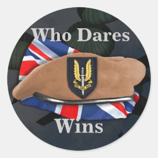 Speciale luchtdienst SAS veteranen Irak Sticker