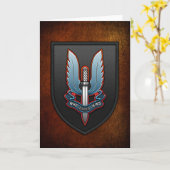 Speciale luchtdiensten (SAS) Kaart (Gele Bloem)