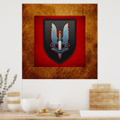 Speciale luchtdiensten (SAS) Poster (Keuken)