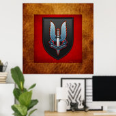 Speciale luchtdiensten (SAS) Poster (Thuiskantoor)