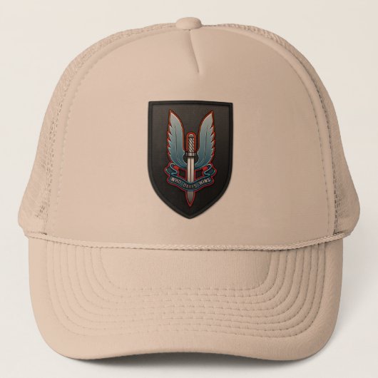 Speciale luchtdiensten (SAS) Trucker Pet (Voorkant)