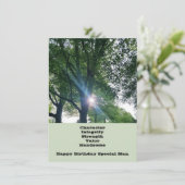 Speciale Man vogelgriep Vat Wenskaart (Staand voorkant)