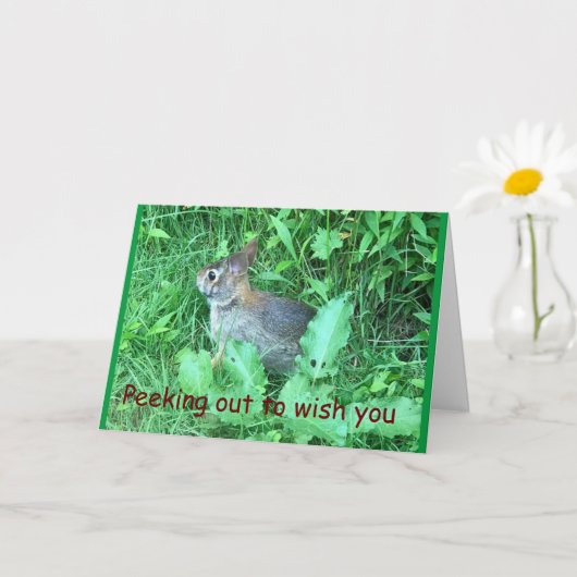 *SPECIALE MEDEWERKER* OP DE BIRTHDAY-KAART KAART (Kleine Plant)