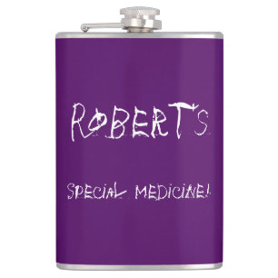 Speciale medicijnflacons, op maat heupfles