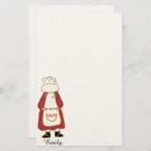 Speciale meisjespolijst briefpapier (Voorkant / Achterkant)