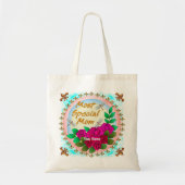 Speciale Moederrozen Tote Bag (Voorkant)