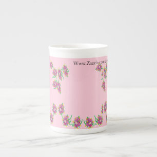 Speciale Mok/Asiatic Lilly Bone China Porselein Kop