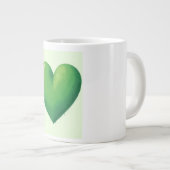 Speciale Mok, Elegante Liefde Symbool Tea Cup Perf Extra Grote Beker (Voorkant rechts)