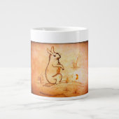 Speciale Mok met Rabbit in de woestijn (Voorkant)