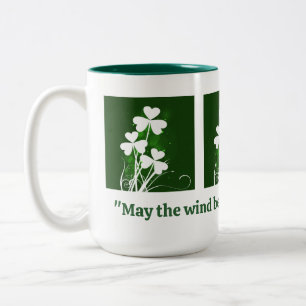 Speciale Mok voor koffie op de dag van Patrick