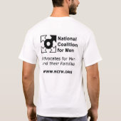 Speciale NCFM-shirt, voor- en achterzijde design T-shirt (Achterkant)