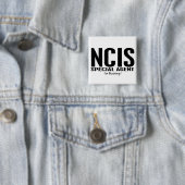 Speciale NCIS-agent in opleiding 1 Vierkante Button 5,1 Cm (In situ)
