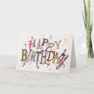 "SPECIALE NIECE" OP UW BIRTHDAAGKAART KAART