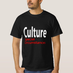 Speciale omstandigheden van cultuur IainM banken S T-shirt