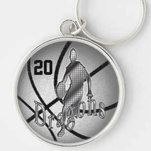 Speciale opdracht voor deze Cool Basketball Senior Sleutelhanger
