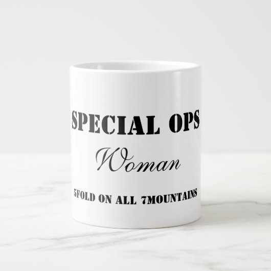 Speciale Ops Vrouwen Mok (Voorkant)