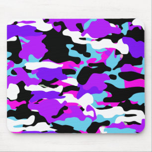 Speciale Paarse Camo Mousepad Muismat
