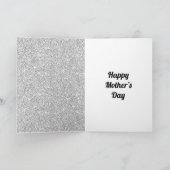 Speciale persoonlijke Moederdagkaart Kaart (Binnen)