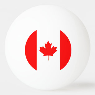Speciale ping pong bal met vlag van Canada Pingpongballen