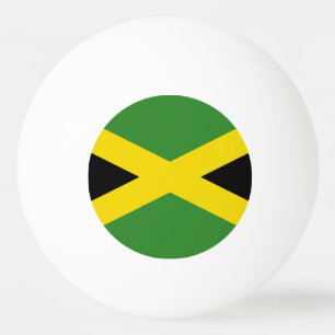 Speciale ping pong bal met vlag van Jamaica Pingpongballen