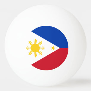 Speciale pingpongbal met vlag van de Filipijnen Pingpongballen