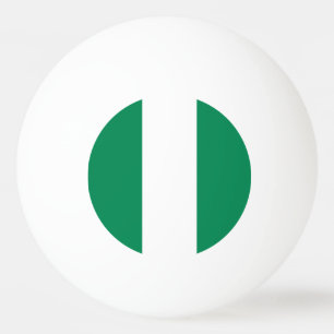 Speciale pingpongbal met vlag van Nigeria Pingpongballen