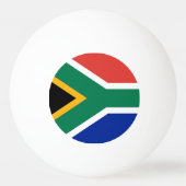 Speciale pingpongbal met vlag van Zuid-Afrika Pingpongballen (Voorkant)