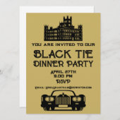 Speciale Posh Dinner Party uitnodigingen (Voorkant / Achterkant)